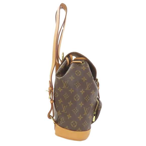 LOUIS VUITTON Authentic Brown Monogram Canvas Backpack main image 8
